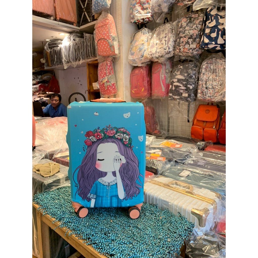  VỎ BỌC VẢI THUN CO GIÃN BẢO VỆ VALI CHỐNG TRẦY XƯỚC 