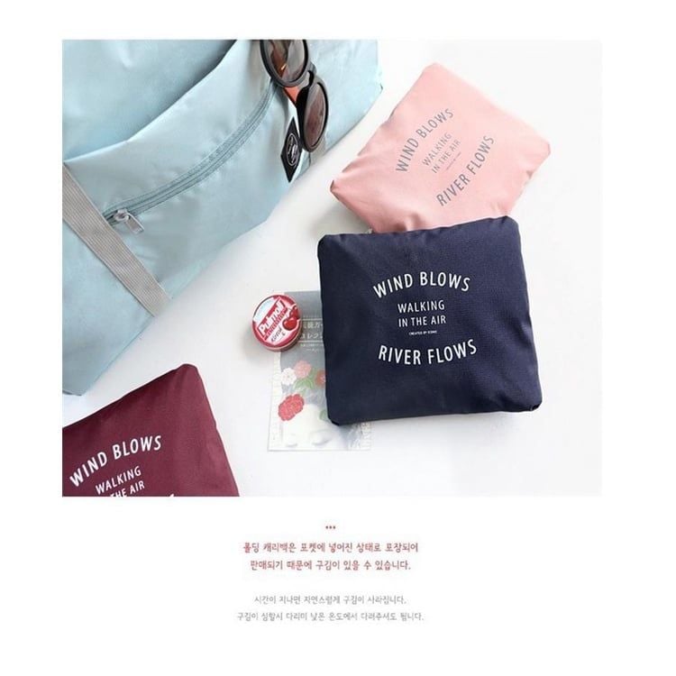  Túi đựng hành lý du lịch xếp gọn chống nước tiện lợi 