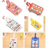  Thẻ hành lý gắn lên vali họa tiết đáng yêu TAG01 