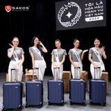  Vali kéo nhựa Sakos Vertica size 28inch (L) 