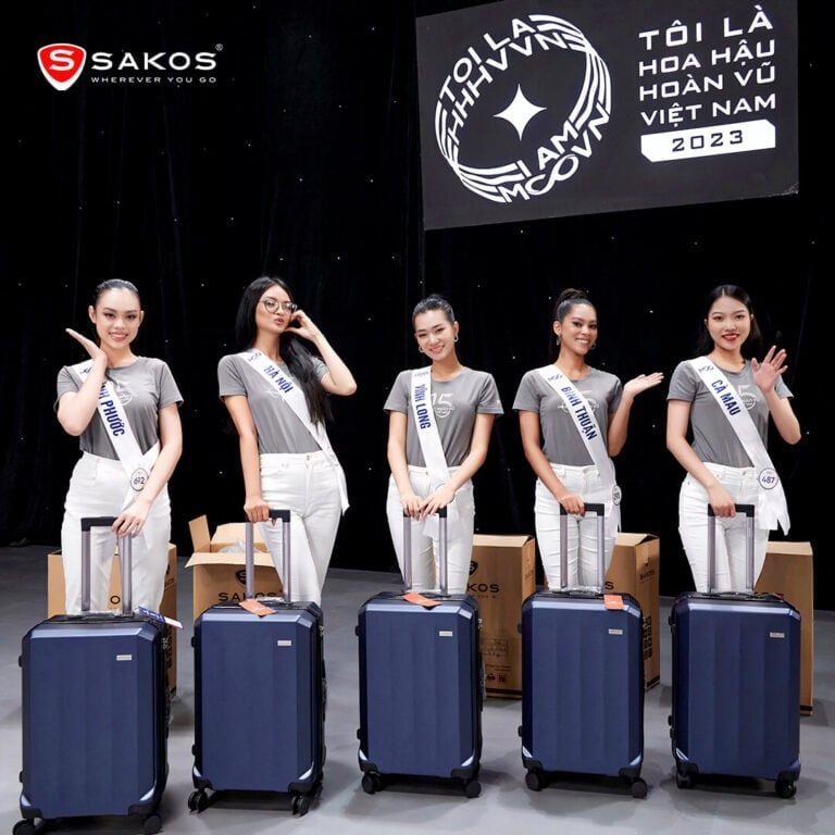  Vali kéo nhựa Sakos Vertica size 28inch (L) 