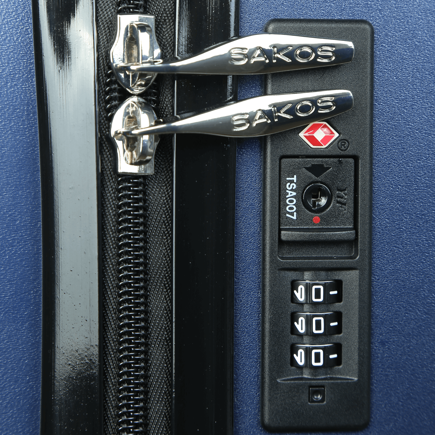  Vali kéo nhựa Sakos Vertica size 24 inch 