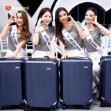  Vali kéo nhựa Sakos Vertica size 24 inch 