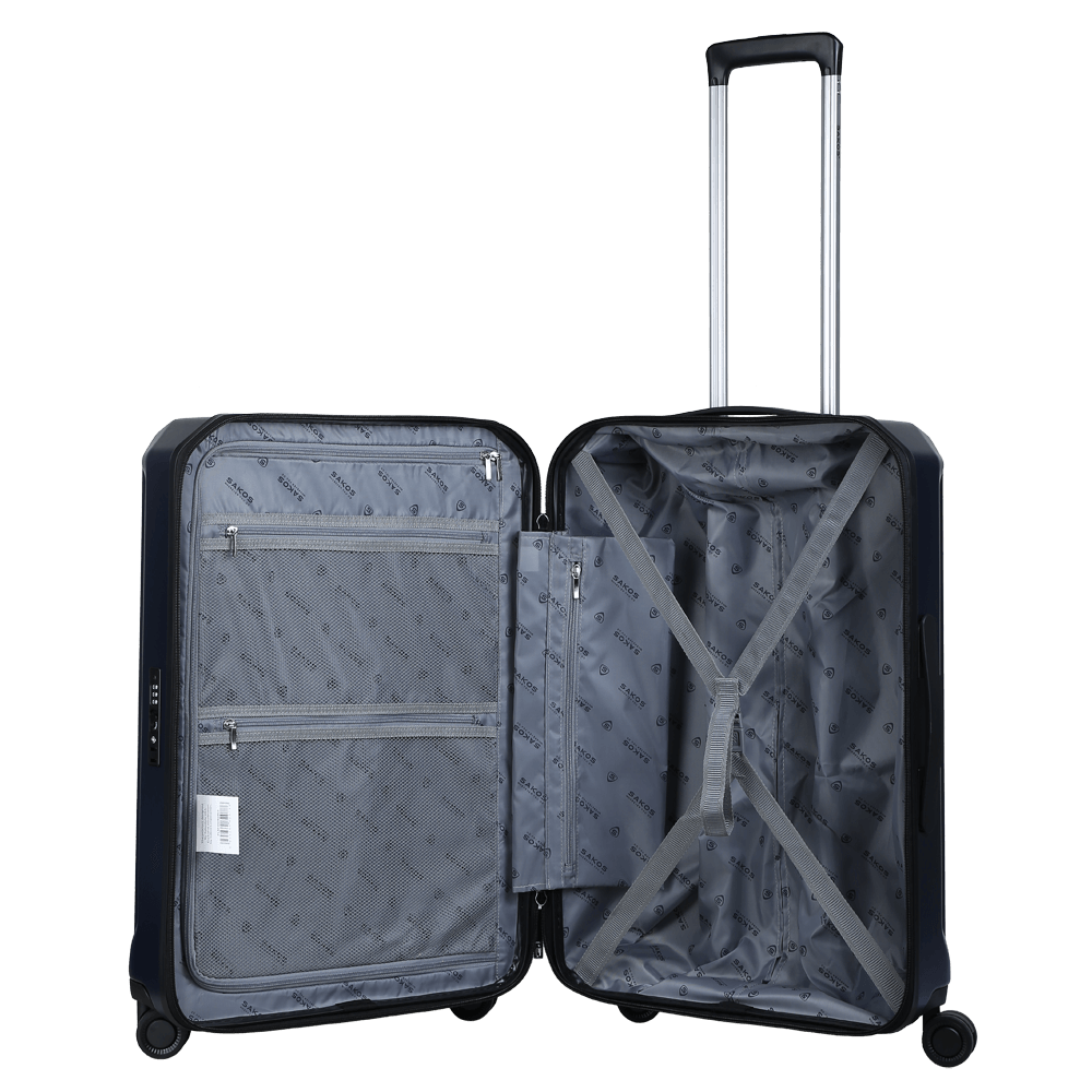  Vali kéo nhựa Sakos Vertica size 24 inch 