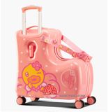  Vali vịt B.duck size 24 inch chính hãng, màu hồng 