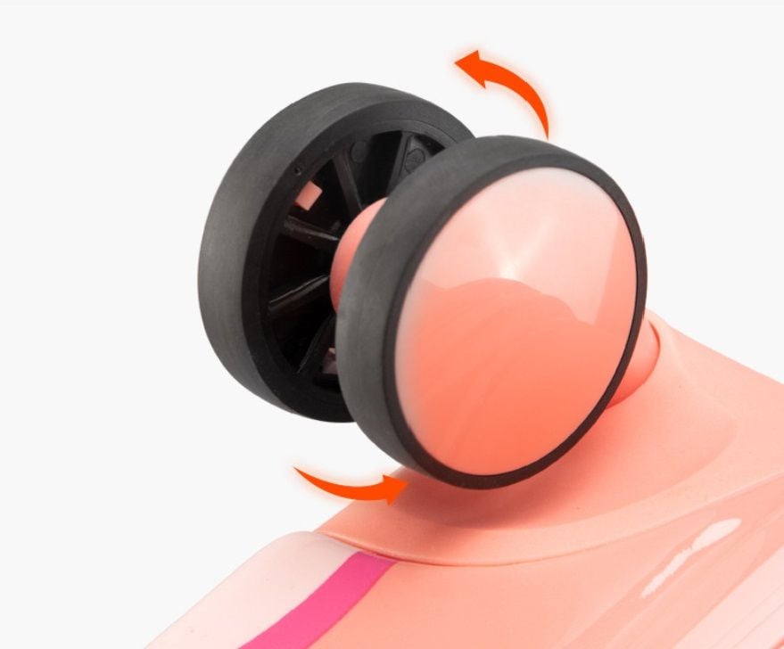  Vali vịt B.duck size 20 inch chính hãng, màu hồng 