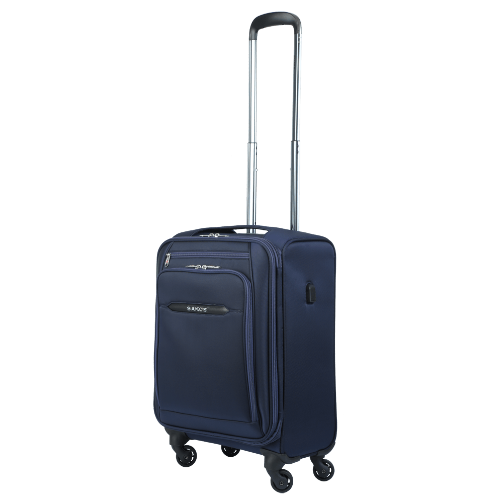  Vali kéo vải Sakos Vivian siêu bền, hàng Việt Nam thương hiệu Mỹ size 20 24 28inch 