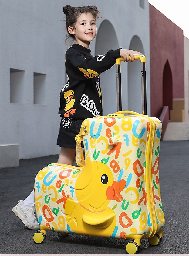  Vali vịt B.duck chính hãng size 20 inch. 