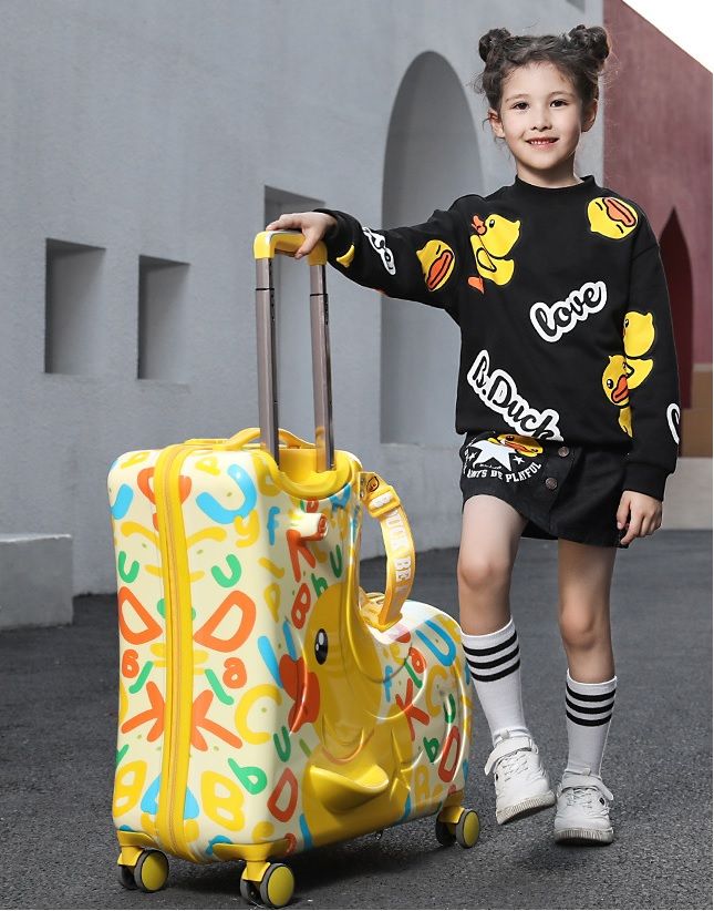  Vali vịt B.duck chính hãng size 20 inch. 