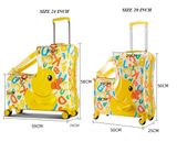  Vali vịt B.duck chính hãng size 20 inch. 