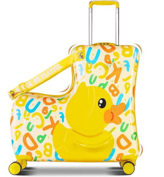  Vali vịt B.duck chính hãng size 20 inch. 