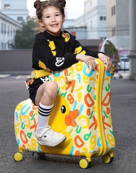  Vali vịt B.duck chính hãng size 20 inch. 