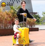  Vali vịt B.duck Study size 24 inch chính hãng, màu vàng. 