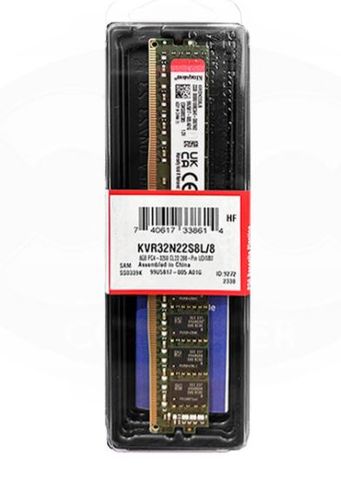 Ram Kingston 8GB 3200MHz DDR4 Non-ECC CL22 DIMM 1Rx8 (short PCB)