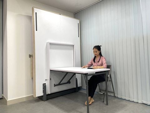Giường bàn Panli
