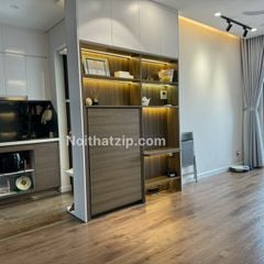Bàn gấp tường LIZI - MDF = Melamin