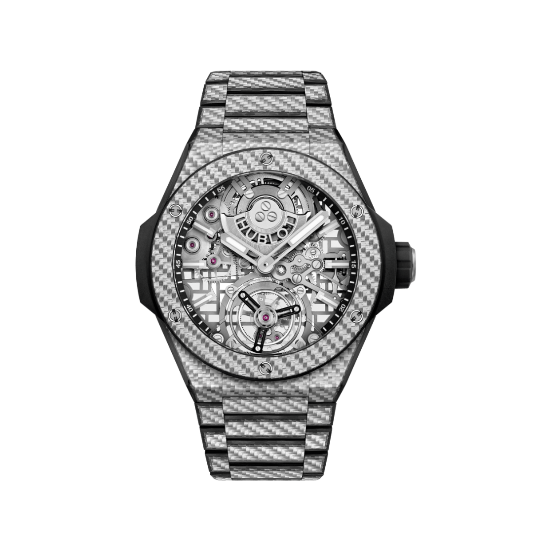  ĐỒNG HỒ HUBLOT BIG BANG INTEGRATED TOURBILLON FULL CARBON 43MM 