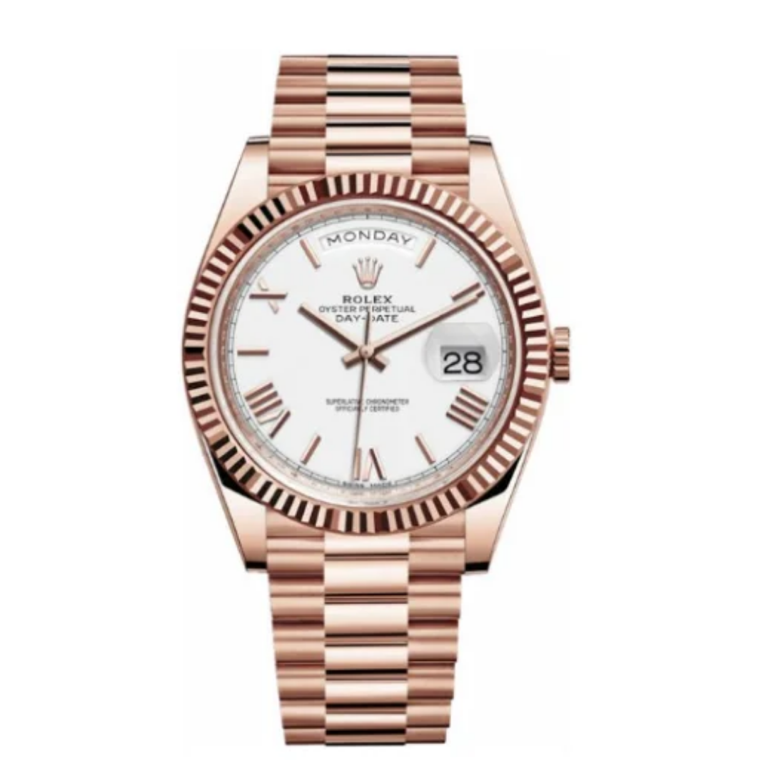  ROLEX DAY-DATE 40MM ROSE GOLD 228235-0032 