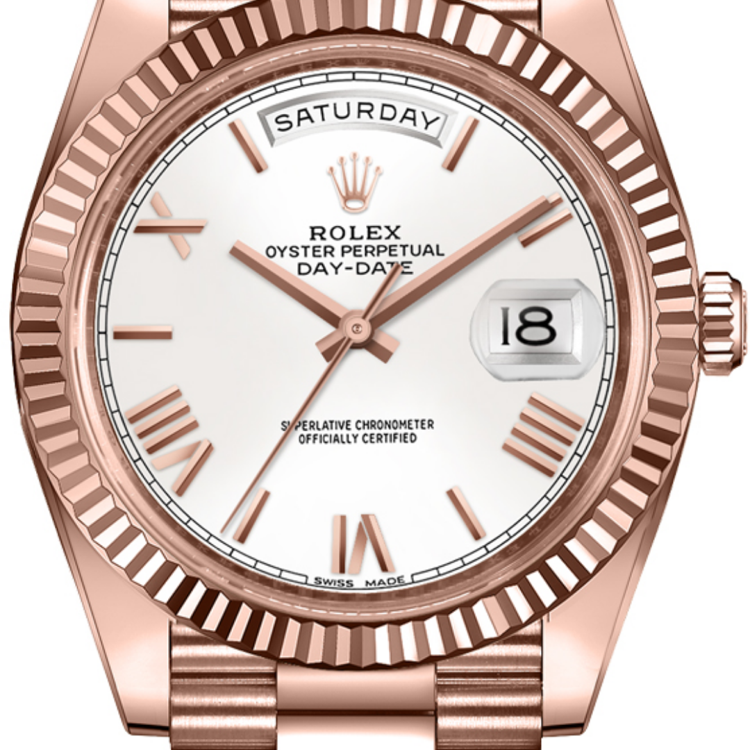  ROLEX DAY-DATE 40MM ROSE GOLD 228235-0032 