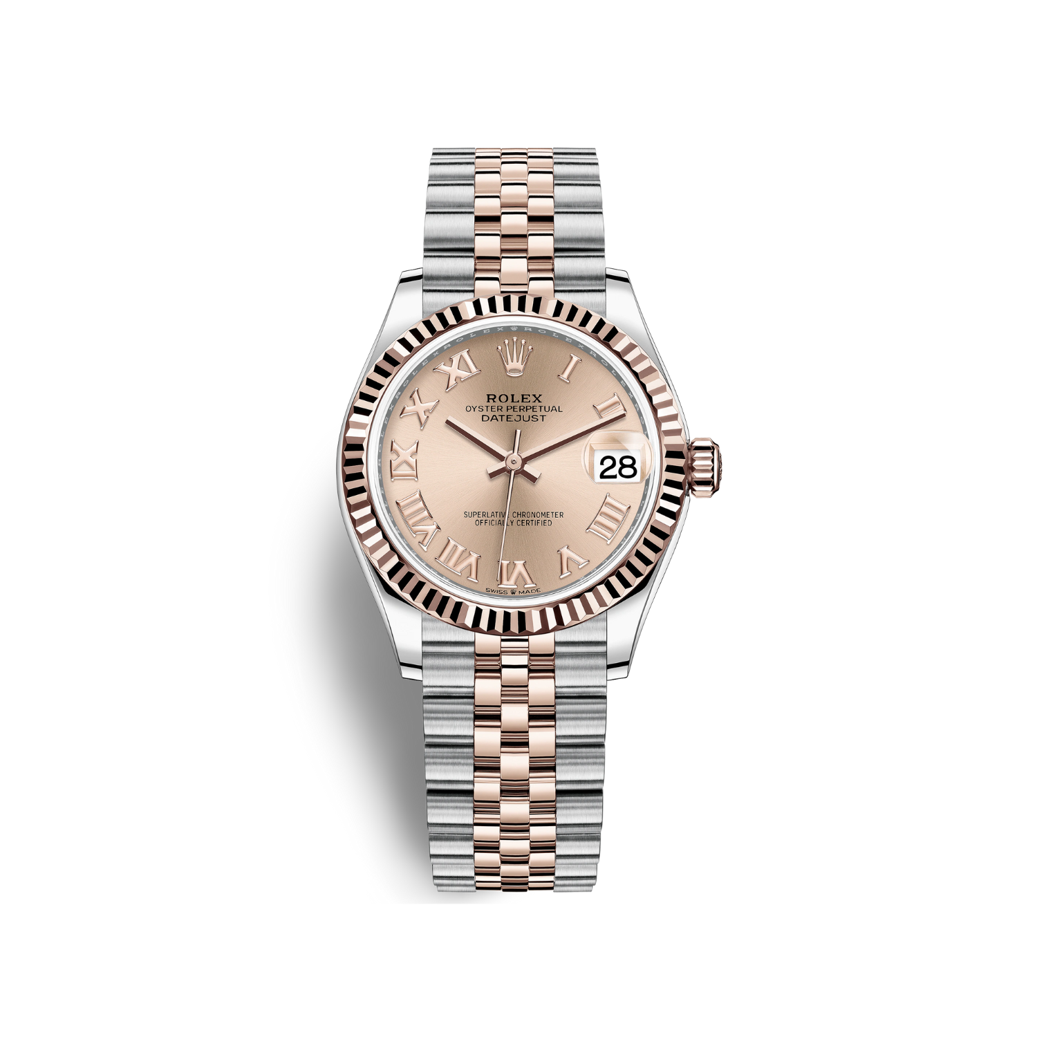  ROLEX DATEJUST 31 278271 MẶT SỐ HỒNG CỌC SỐ LA MÃ 