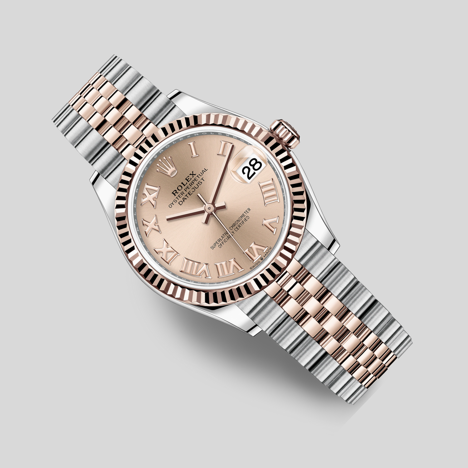  ROLEX DATEJUST 31 278271 MẶT SỐ HỒNG CỌC SỐ LA MÃ 