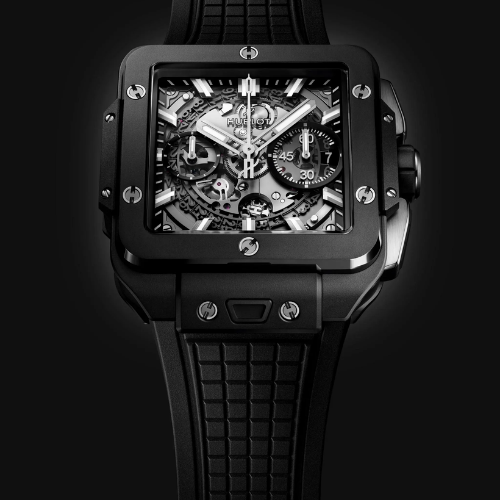  ĐỒNG HỒ HUBLOT SQUARE BANG UNICO BLACK MAGIC 42MM 