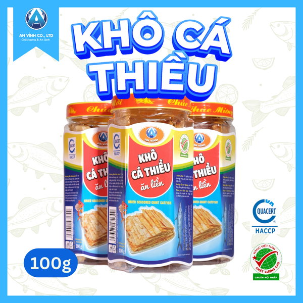 KHÔ CÁ THIỀU ĂN LIỀN 100 g