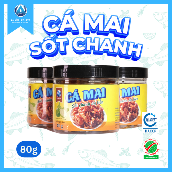 CÁ MAI SÔT CHANH ĂN LIỀN 80 g