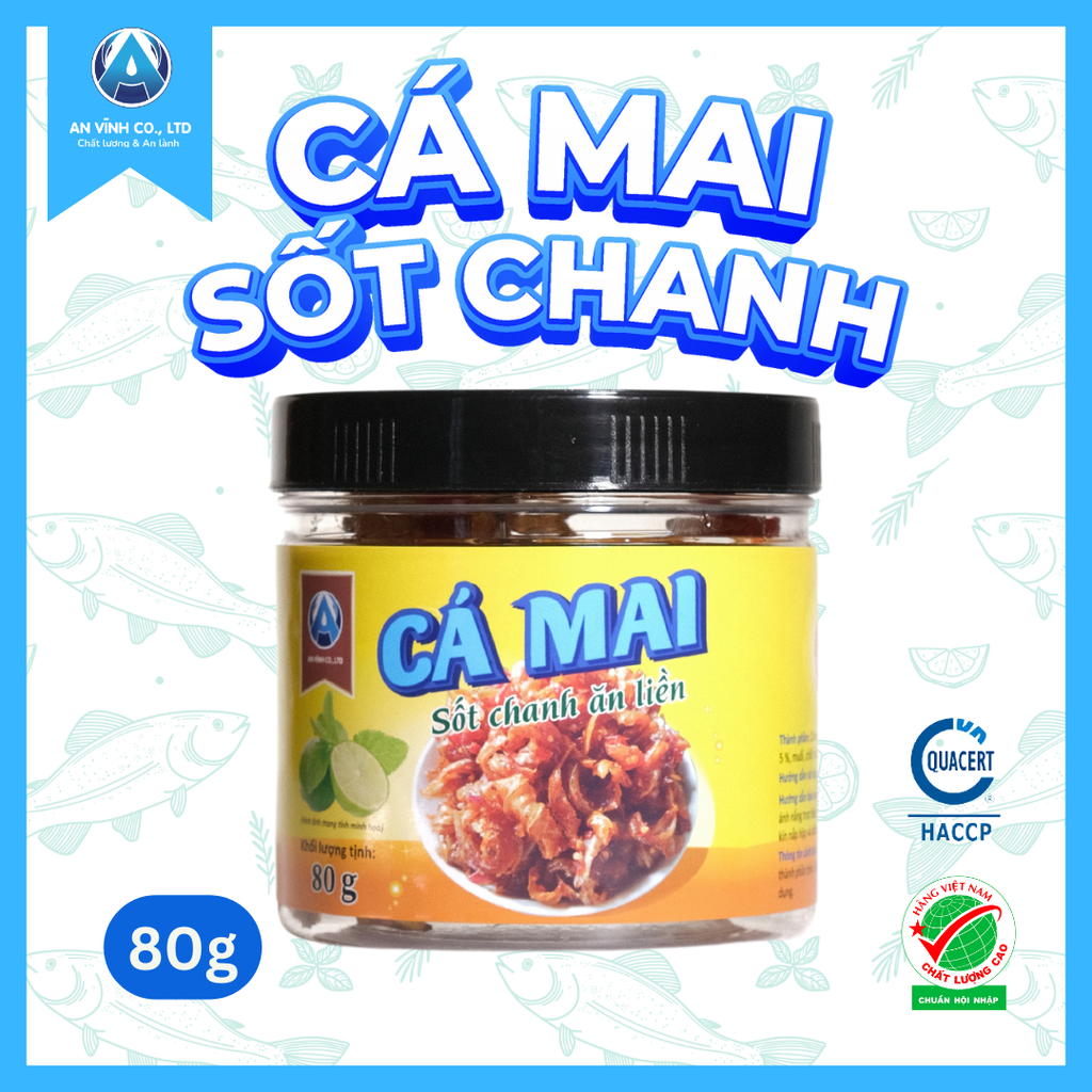 CÁ MAI SÔT CHANH ĂN LIỀN 80 g