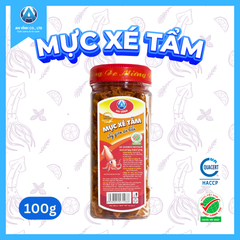MỰC XÉ TẨM SẤY GIÒN ĂN LIỀN 100 g