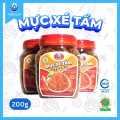 MỰC XÉ TẨM SẤY GIÒN ĂN LIỀN 200 g
