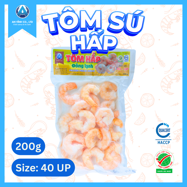 TÔM SÚ HẤP 40UP 200 g