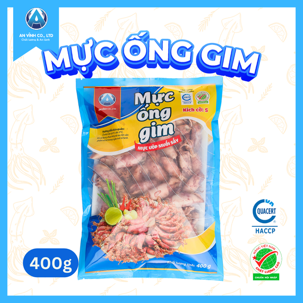 MỰC ỐNG GIM 400 g