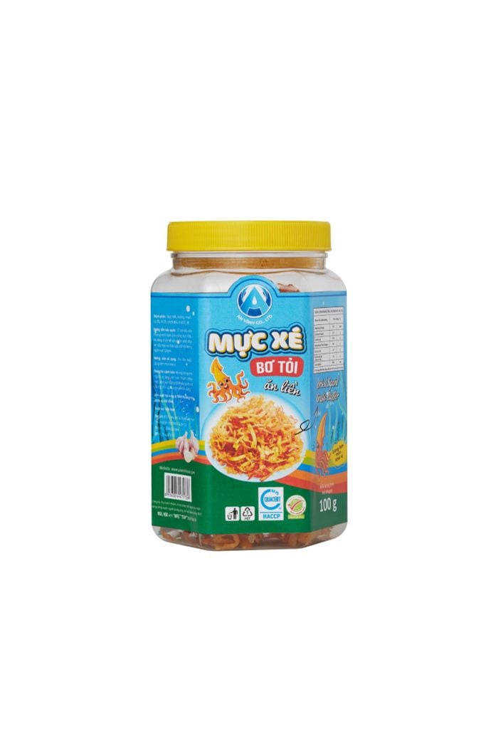 MỰC XÉ BƠ TỎI ĂN LIỀN 100 g