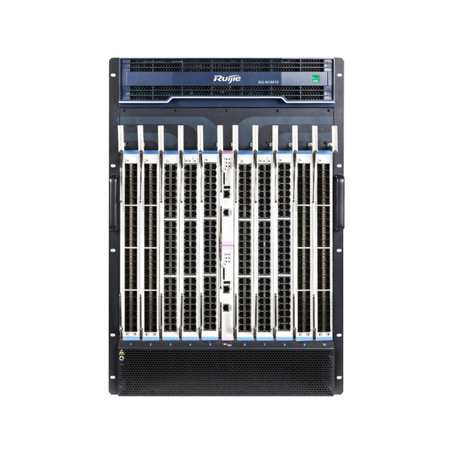 RG-N18012 Cloud Network Layer 3 Modular Core Switch with 12 Module Slo