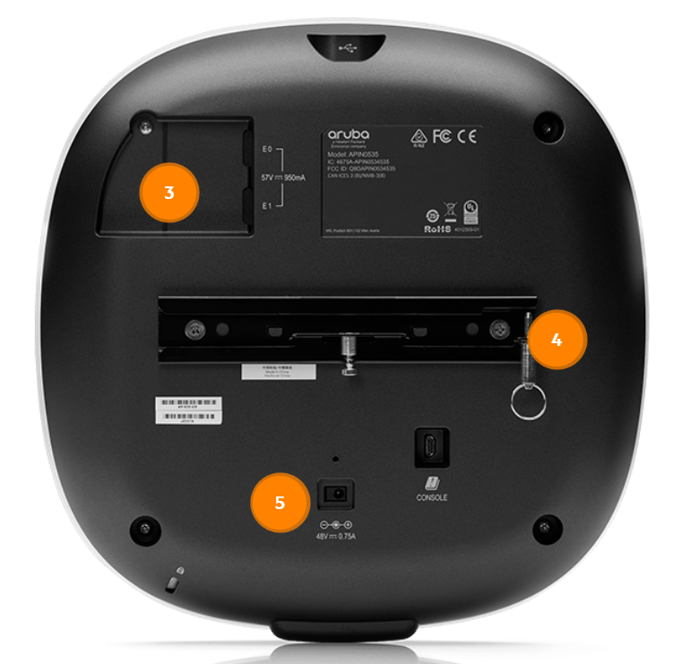 HPE Aruba Networking 530 Series Wi-Fi 6 Campus APs