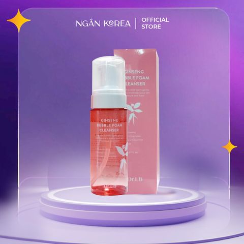 Sữa rửa mặt sủi bọt mầm sâm Dr.LB