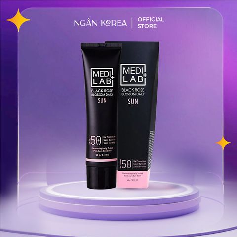Kem chống nắng hoa hồng đen Medilab