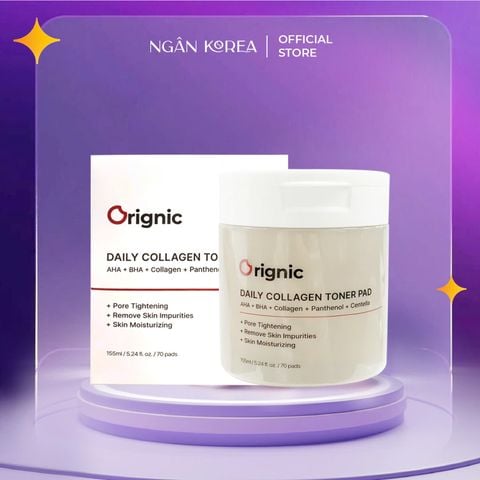 Toner Cấp Ẩm Orignic Dạng Miếng