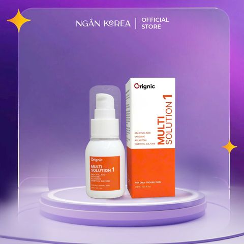 Tinh Chất Ngăn Ngừa Mụn Multi Solution 1 Orignic
