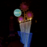  Đường đèn trang trí tuyến Đường Lê Duẩn 