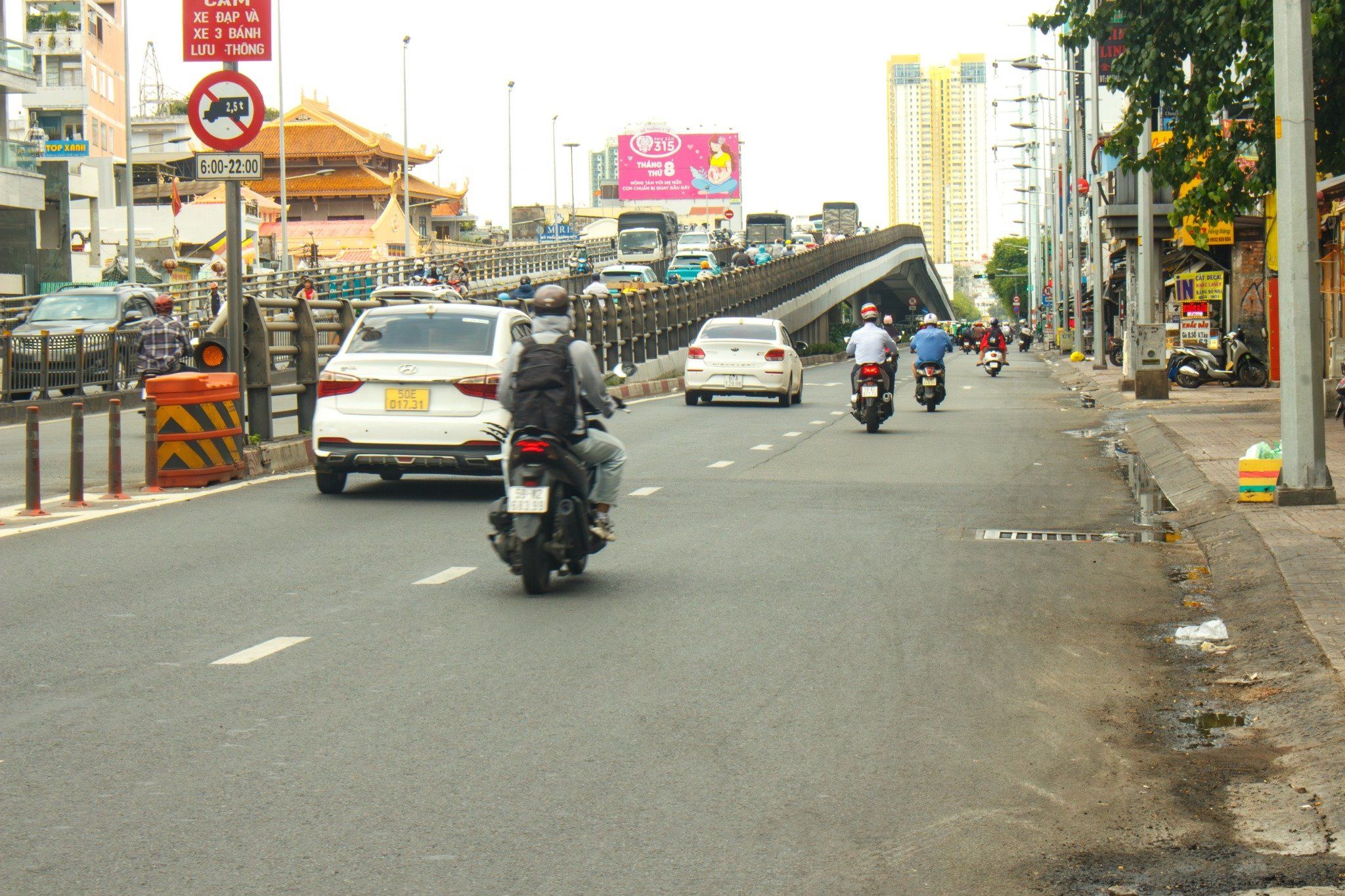  Pano Cầu vượt chữ Y - vòng xoay Cây Gõ (644 Hồng Bàng), Quận 11, TP.HCM 