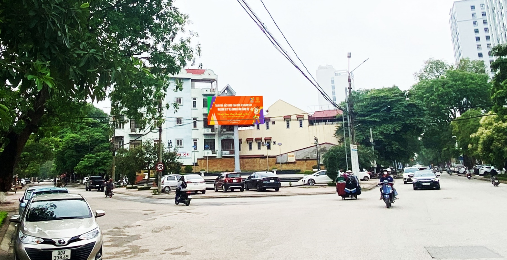  Led 2D Công Viên Nghĩa Long, Bắc Giang 