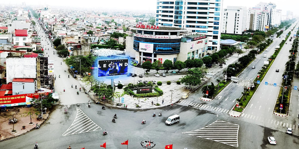  Led 2D Vòng xoay Cát Bi, Hải Phòng 