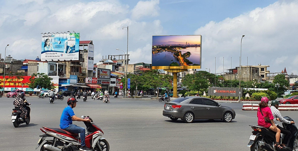  Led 2D Vòng xoay Cát Bi, Hải Phòng 