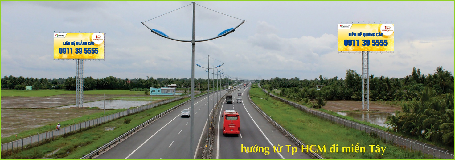  Billboard Cao tốc Trung Lương - TP. HCM (Gần trạm thu phí), Tiền Giang 