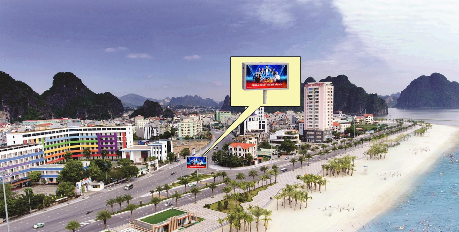  Led 2D Trung tâm TP. Hạ Long, Quảng Ninh 
