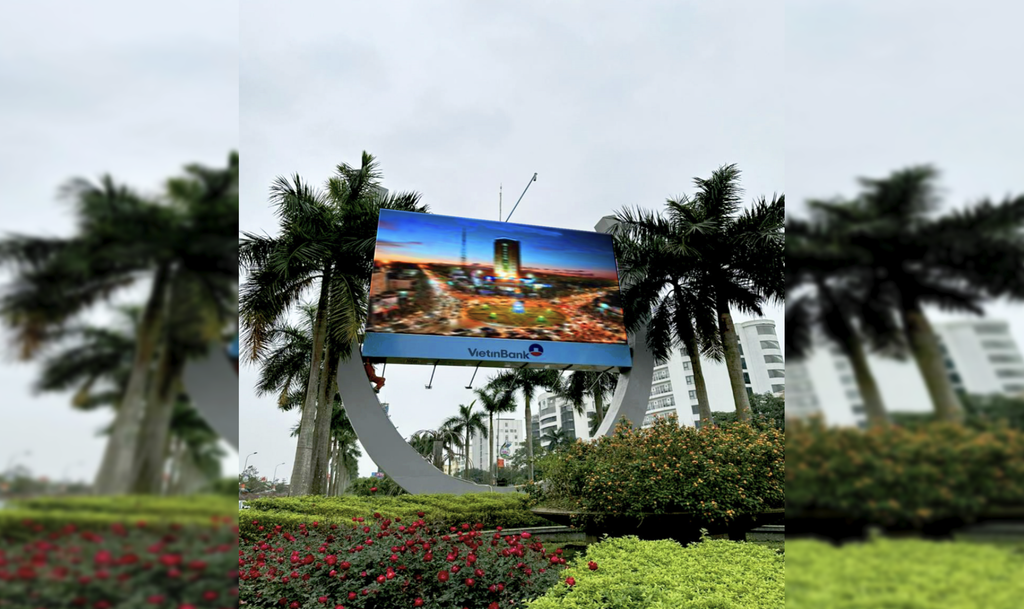  Led 2D Dải Phân Cách Cứng – Đại Lộ Xô Viết Nghệ Tĩnh, Hà Tĩnh 