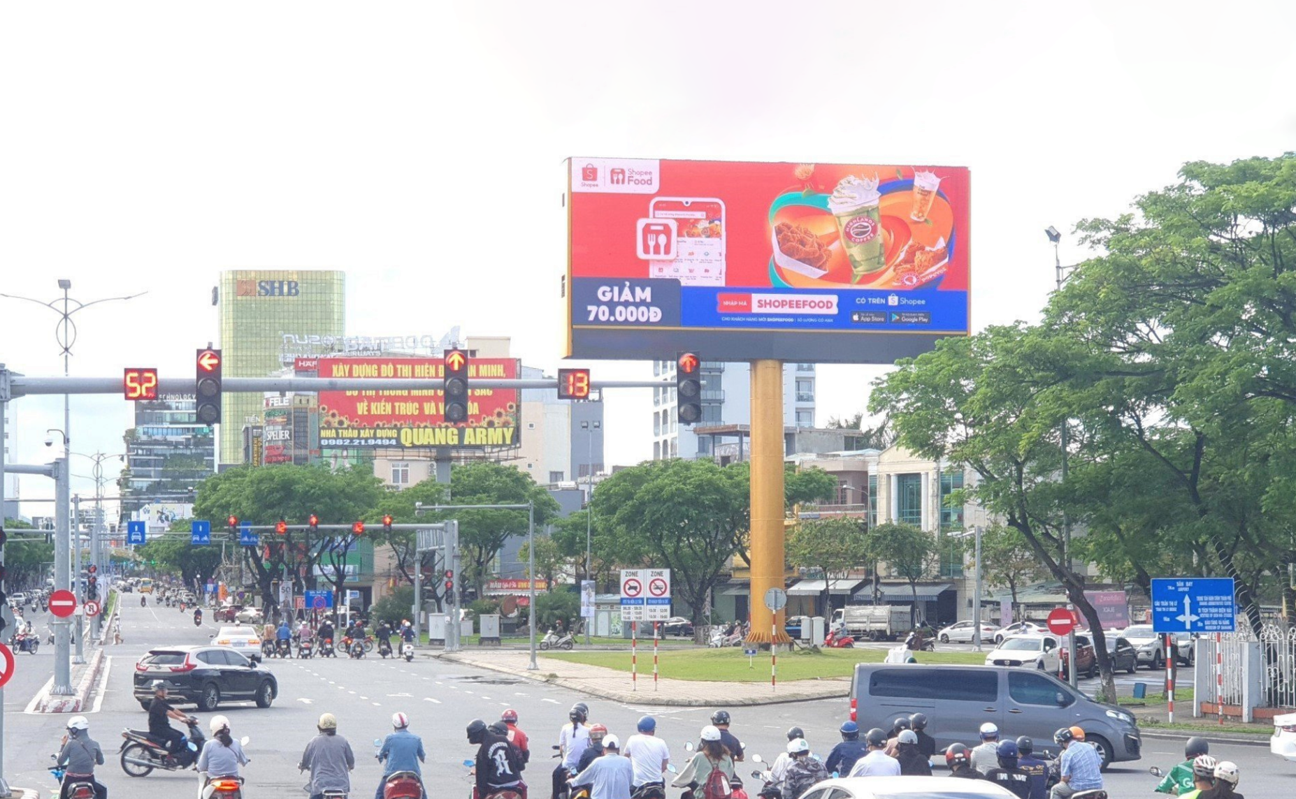  Led 2D CHÂN CẦU RỒNG, NGÃ 4 NGUYỄN VĂN LINH – TRẦN PHÚ – BẠCH ĐẰNG 