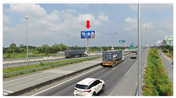  Billboard Cao tốc Trung Lương - Tiền Giang (nút giao Thân Cửu Nghĩa), Tiền Giang 